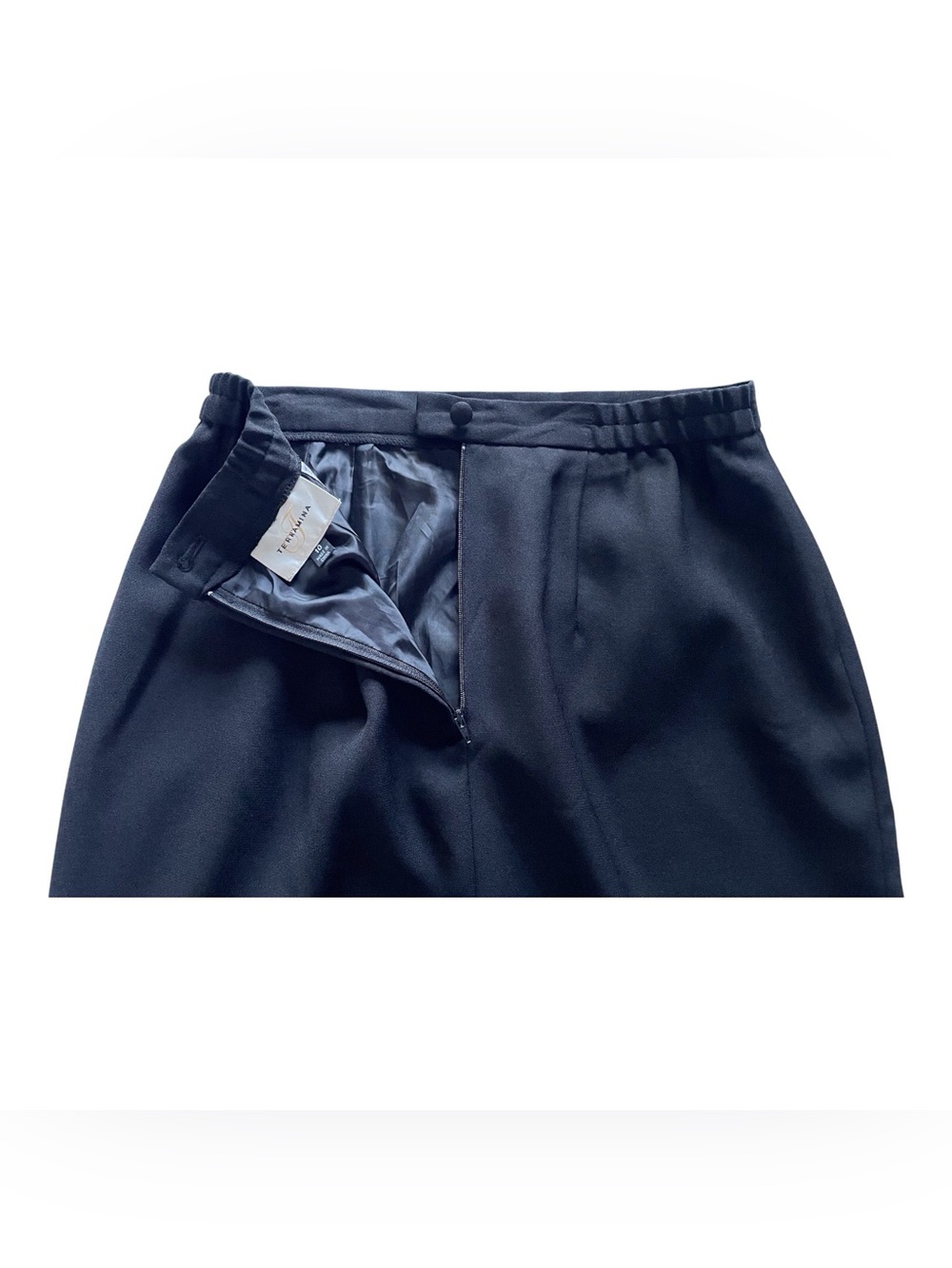 Terramina Black Maxi Women's Skirt, 10 - Picture 6 of 10